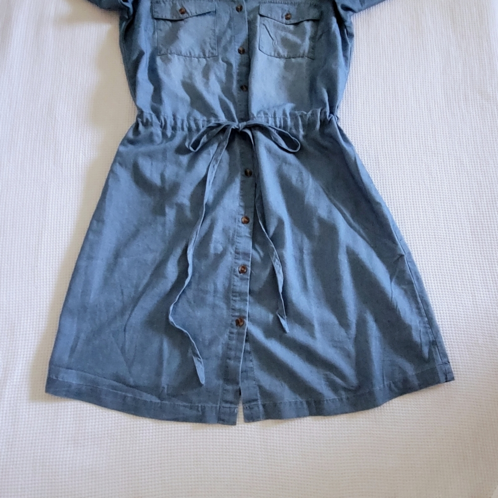 โจ๏ธHP 2Xโจ๏ธ G. Kale Button Down Lightweight Dress๐ - NWOT - Picture 8 of 15